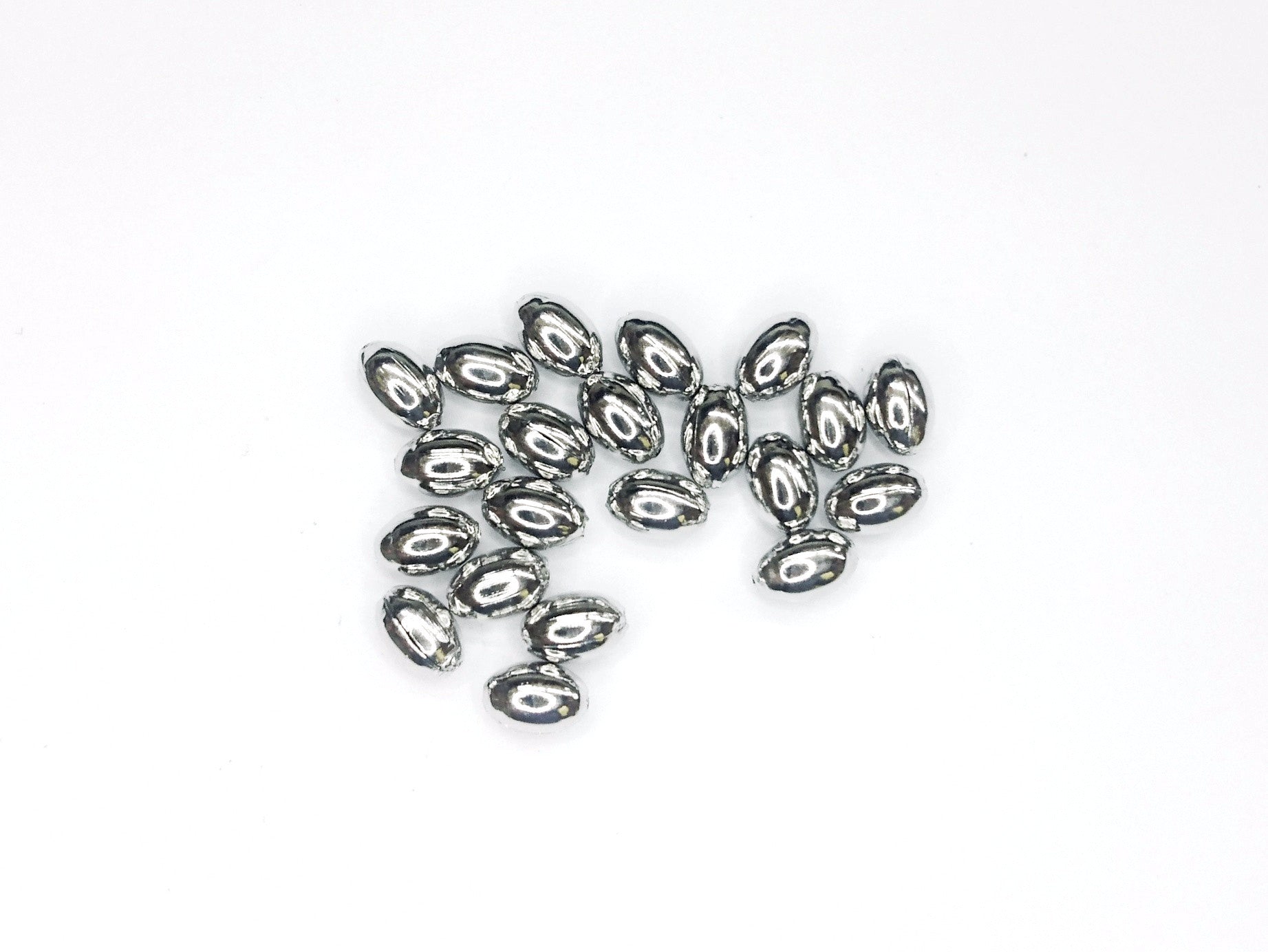 Brass Bead, 3x5mm Oval Bead, 72 Pieces Per Pack - amakeit bead 天富