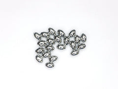Brass Bead, 3x5mm Oval Bead, 72 Pieces Per Pack - amakeit bead 天富
