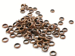 4x1.1mm 圓形銅圈, 72個