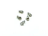 Stainless steel lobster clasp set, 6x9mm, 2 sets - amakeit bead 天富