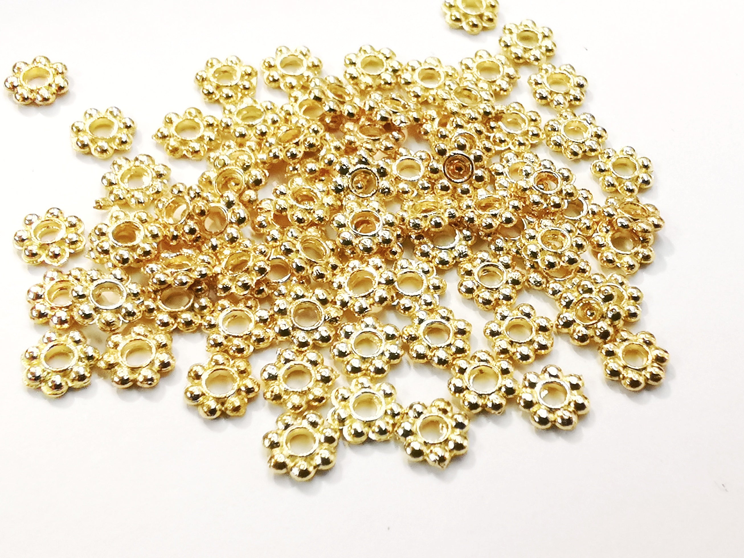 4mm合金隔珠, 100個