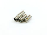 Stainless Steel Magnetic Clasp, 5x18mm Tube, 4mm Hole, Price Per Piece - amakeit bead 天富