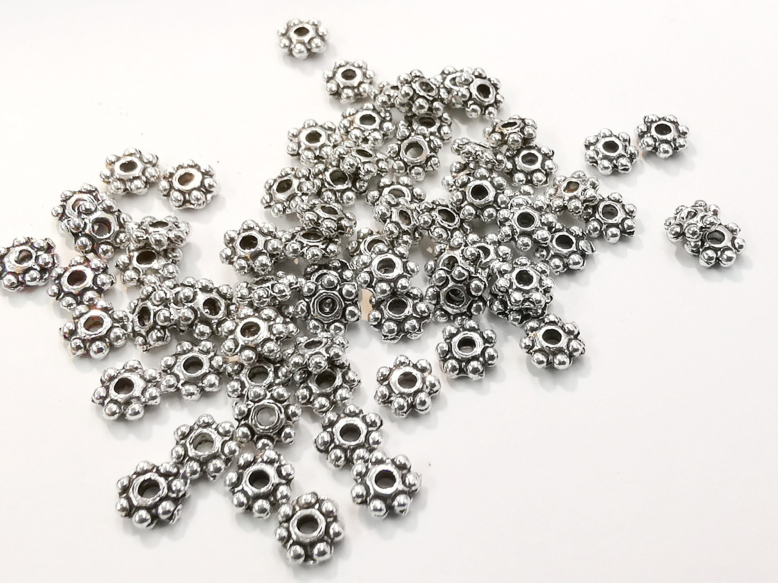 4mm合金隔珠, 100個