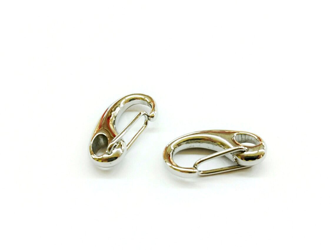 Stainless Steel Lobster Clasp, 11x21mm, Price Per Piece - amakeit bead 天富