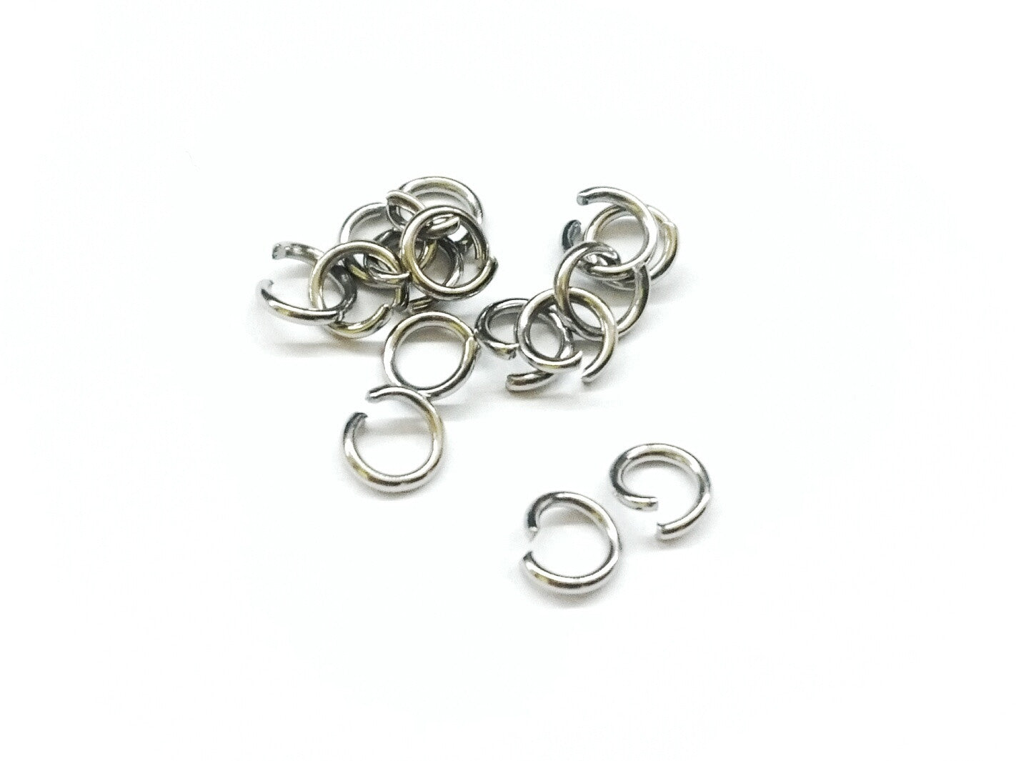 BV00358 Stainless Steel Jump Ring, 1.2x10mm - amakeit bead 天富