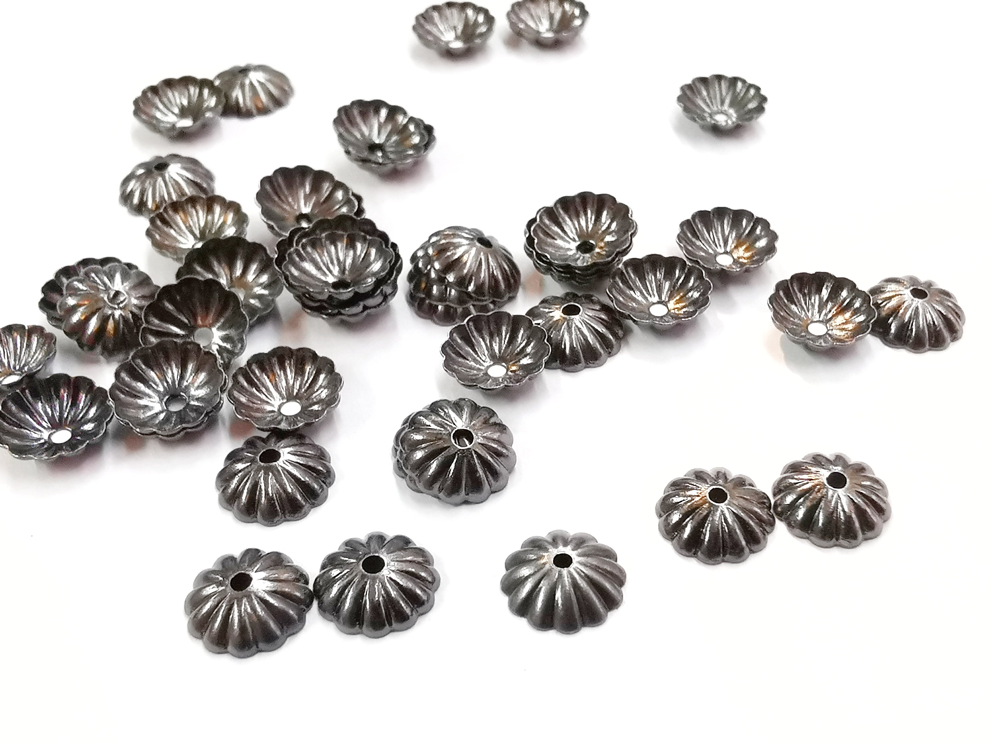 銅珠蓋, 7.5mm, 24個