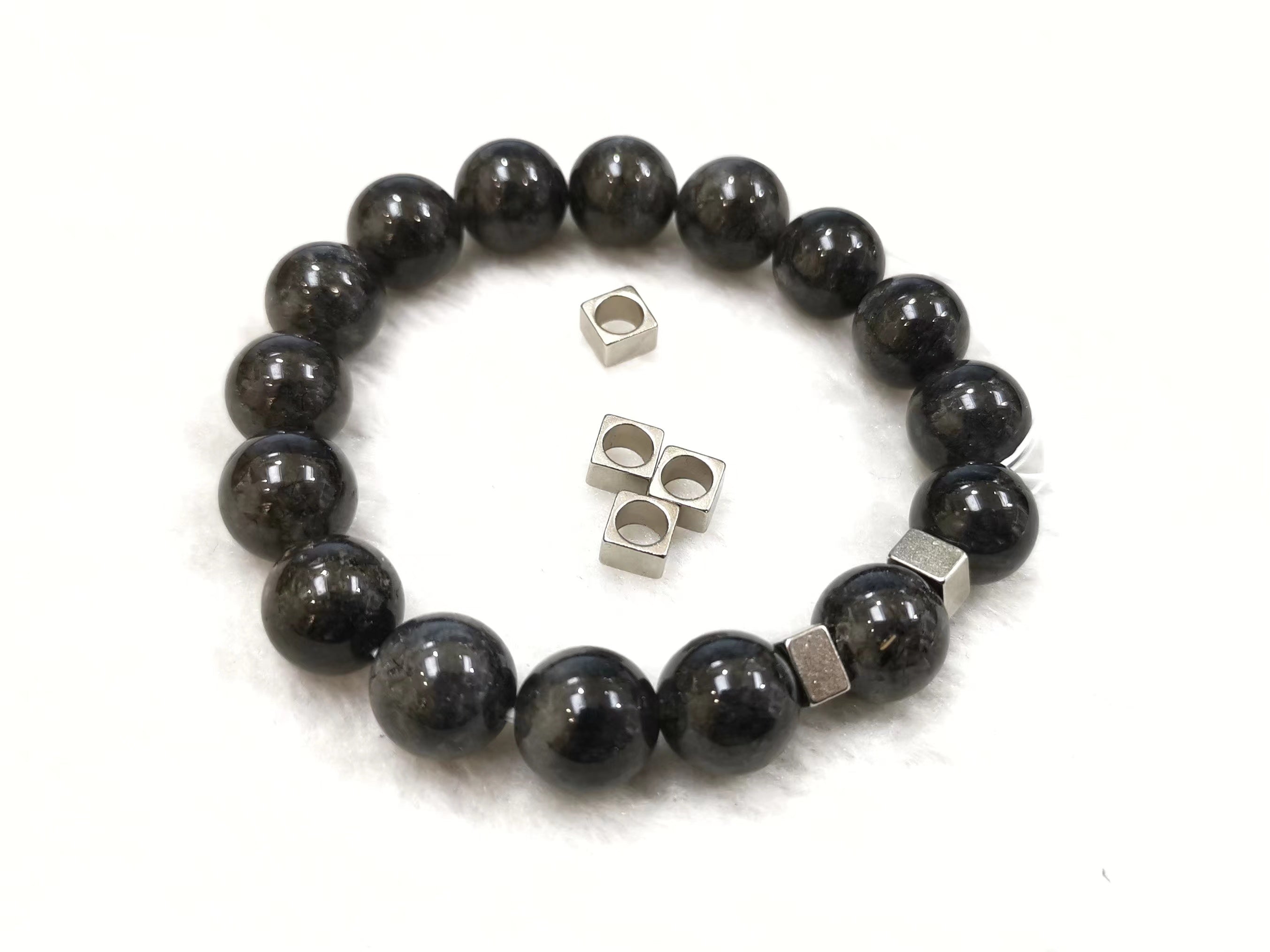 銅珠, 實心銅, 6x6mm正方圈, 6個