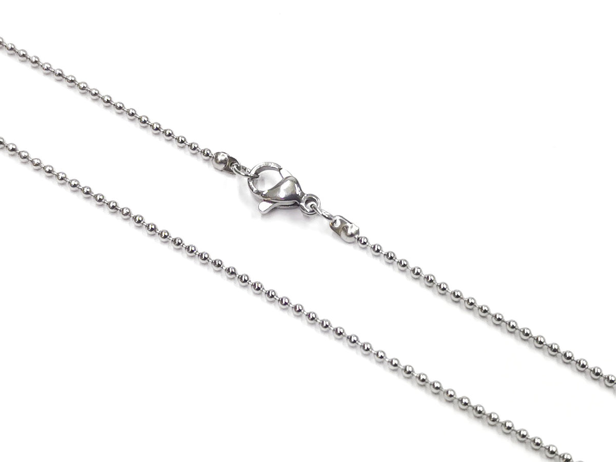 18“ 不鏽鋼項鏈 1.5mm波子鏈