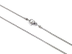 18“ 不鏽鋼項鏈 1.5mm波子鏈