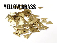 三角形銅片, 7x11.5mm, 36個