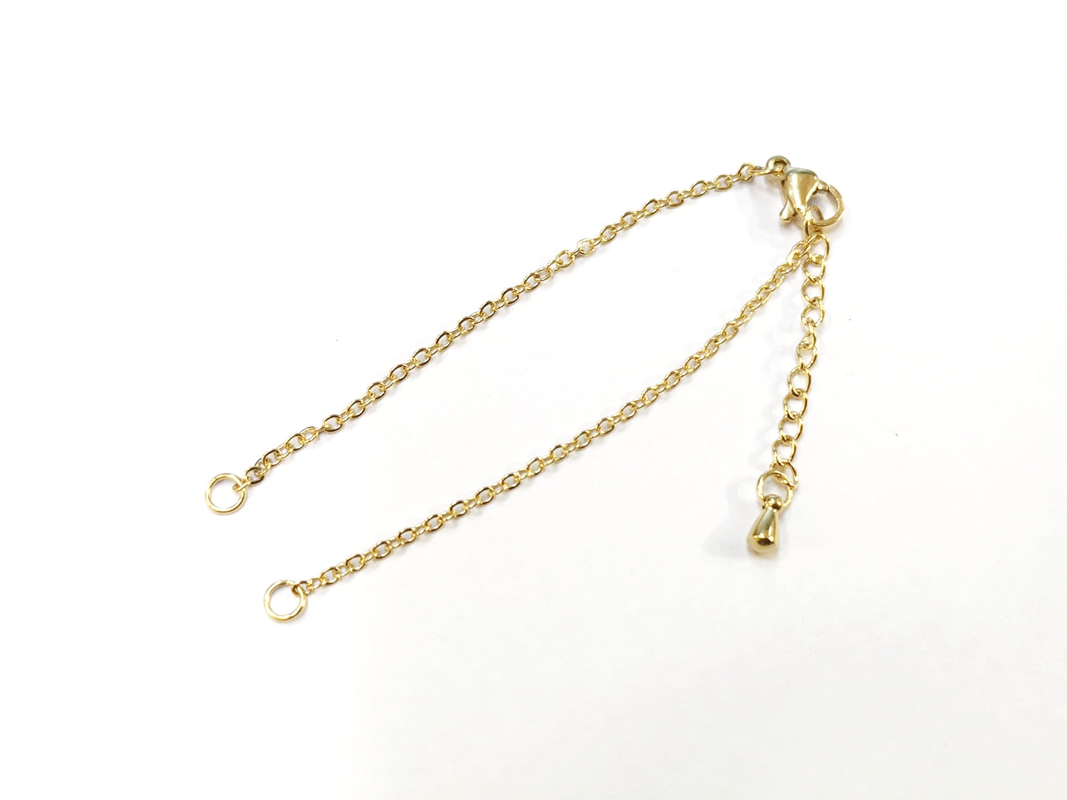 Stainless Steel DIY bracelet, 14cm, clasp set | 不銹鋼DIY手鏈, 14cm