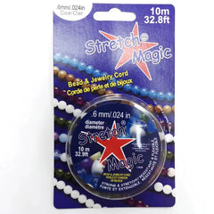 彈性魚絲, 透明, 0.5/0.6mm, 10米