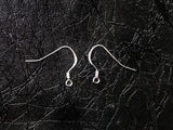 Earring Hook, Sterling Silver, 1/10 Pair | 925銀耳勾, 1/10對