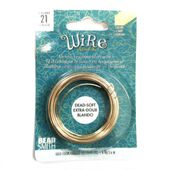 方形銅線, Beadsmith, 21 Gauge