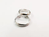 Sterling Silver Bead, Round Bead Frame, 1 pc | 雙孔925銀圈, 1個