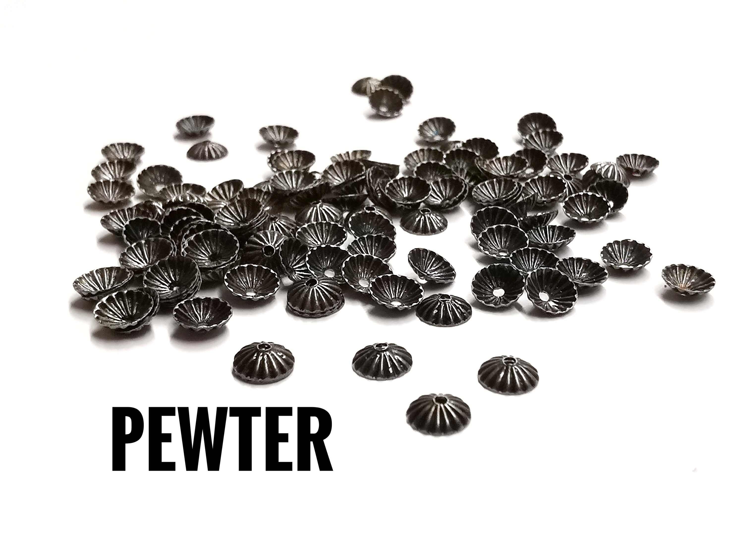 銅珠蓋, 半球, 4.6mm, 100個