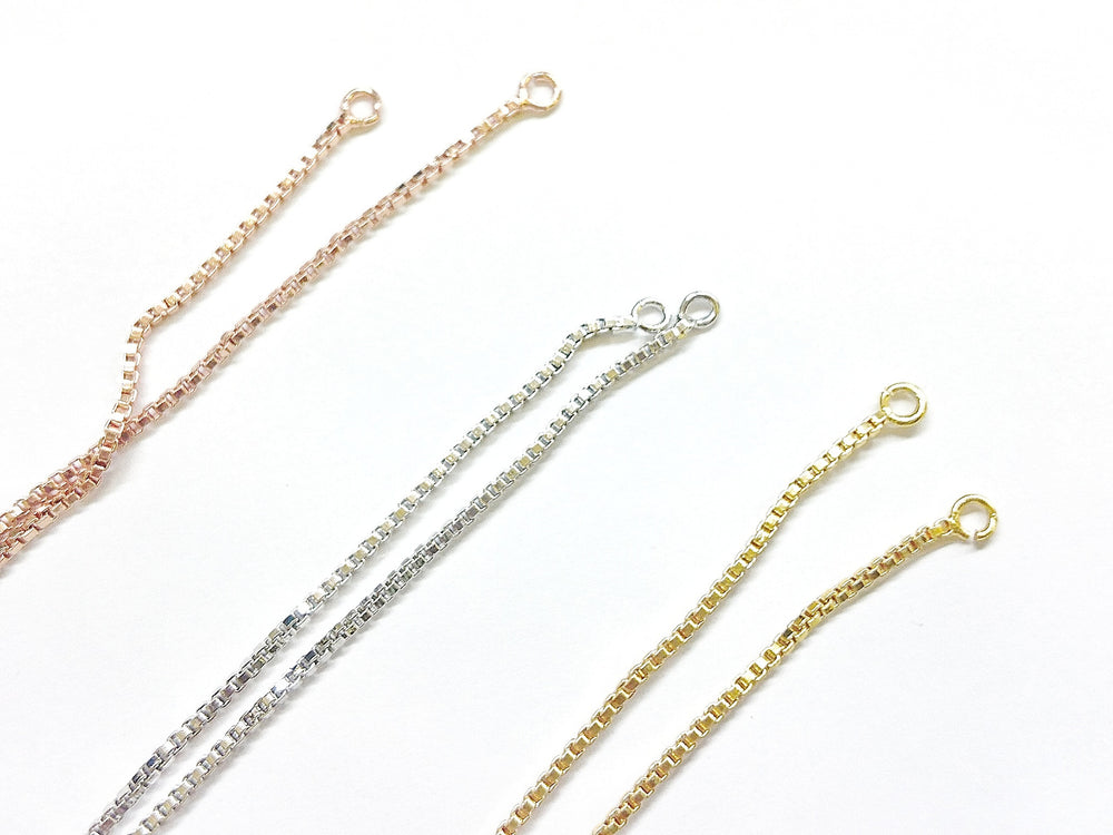Open-end Adjustable Bracelet, Cubic Zirconia Chain End, Price Per Piece - amakeit bead 天富