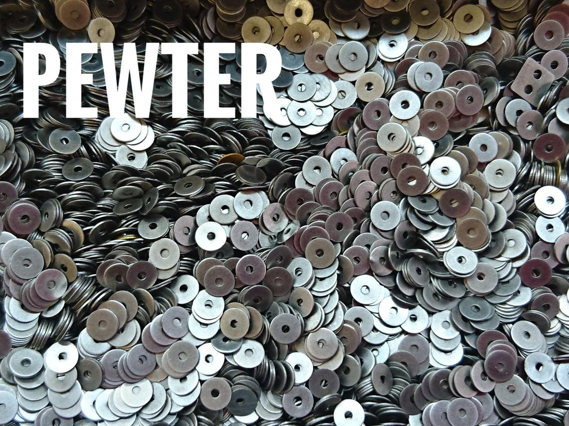 特價, 圓銅片, 4mm, 中孔, 200個