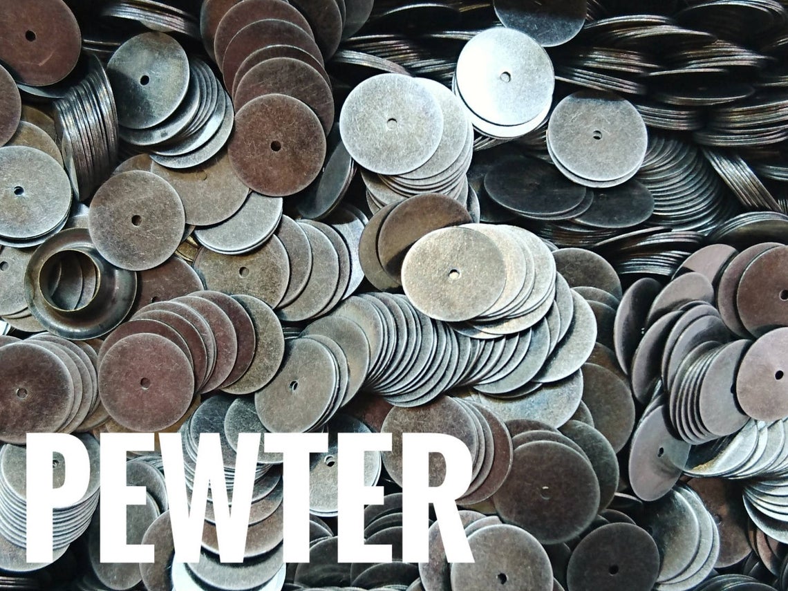 特價, 圓銅片, 10mm, 中孔, 100個