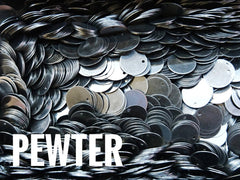 圓銅片, 10mm, 邊孔, 24/100個