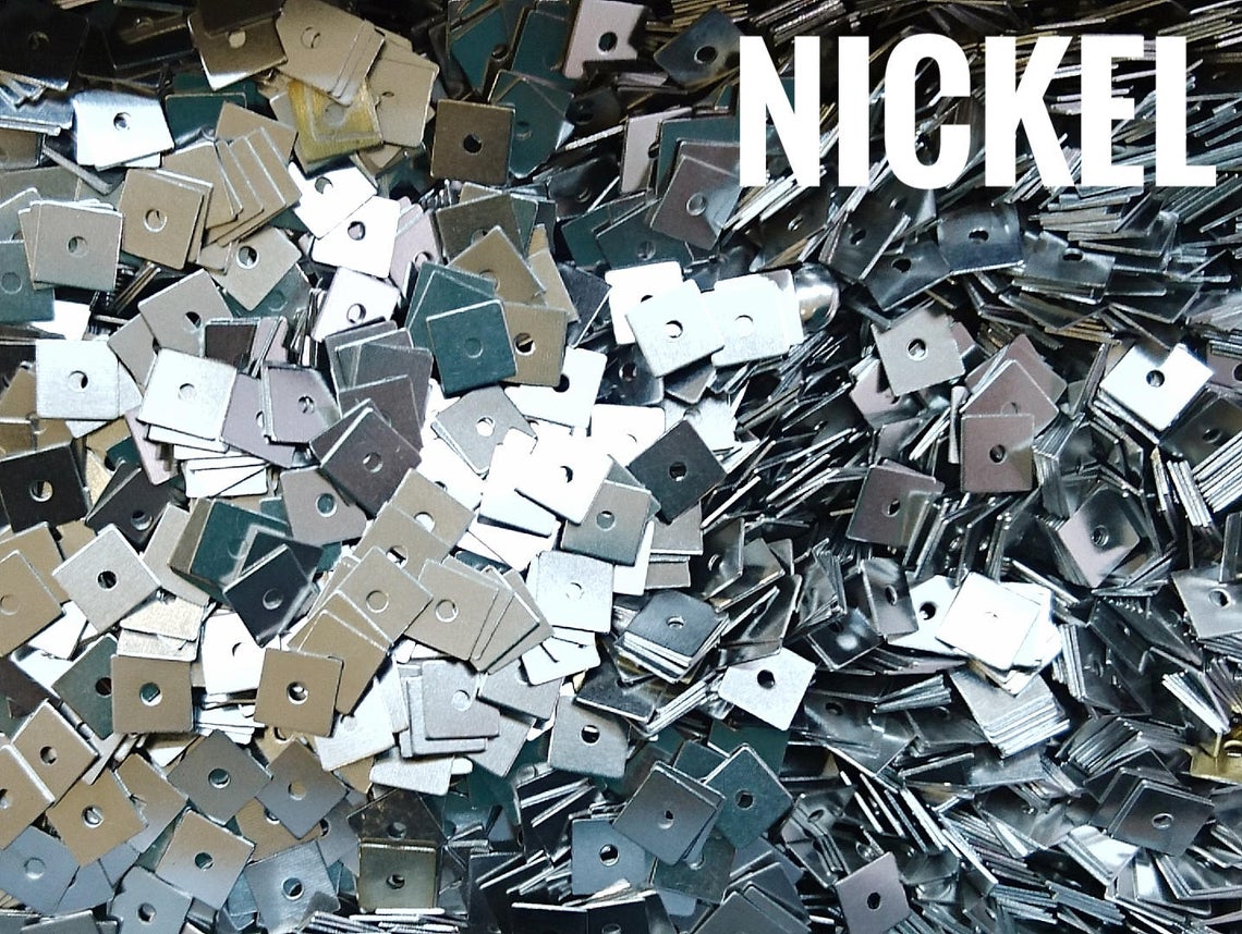 特價, 方形銅片, 5x5mm, 中孔, 200個