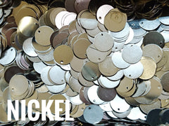 圓銅片, 10mm, 邊孔, 24/100個