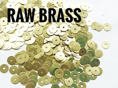 特價, 圓銅片, 6mm, 中孔, 200個