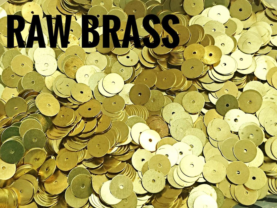 特價, 圓銅片, 7mm, 中孔, 150個