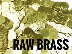 特價, 圓銅片, 10mm, 中孔, 100個