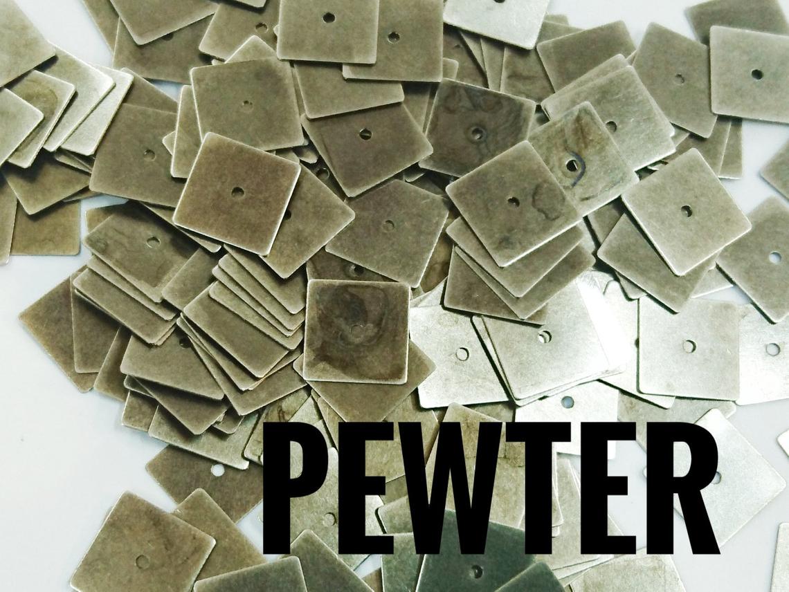 特價, 方形銅片, 10x10mm, 中孔, 100個