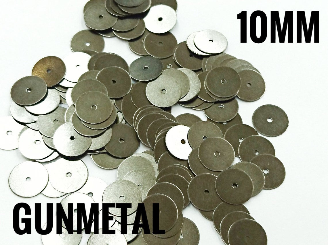 特價, 圓銅片, 10mm, 中孔, 100個