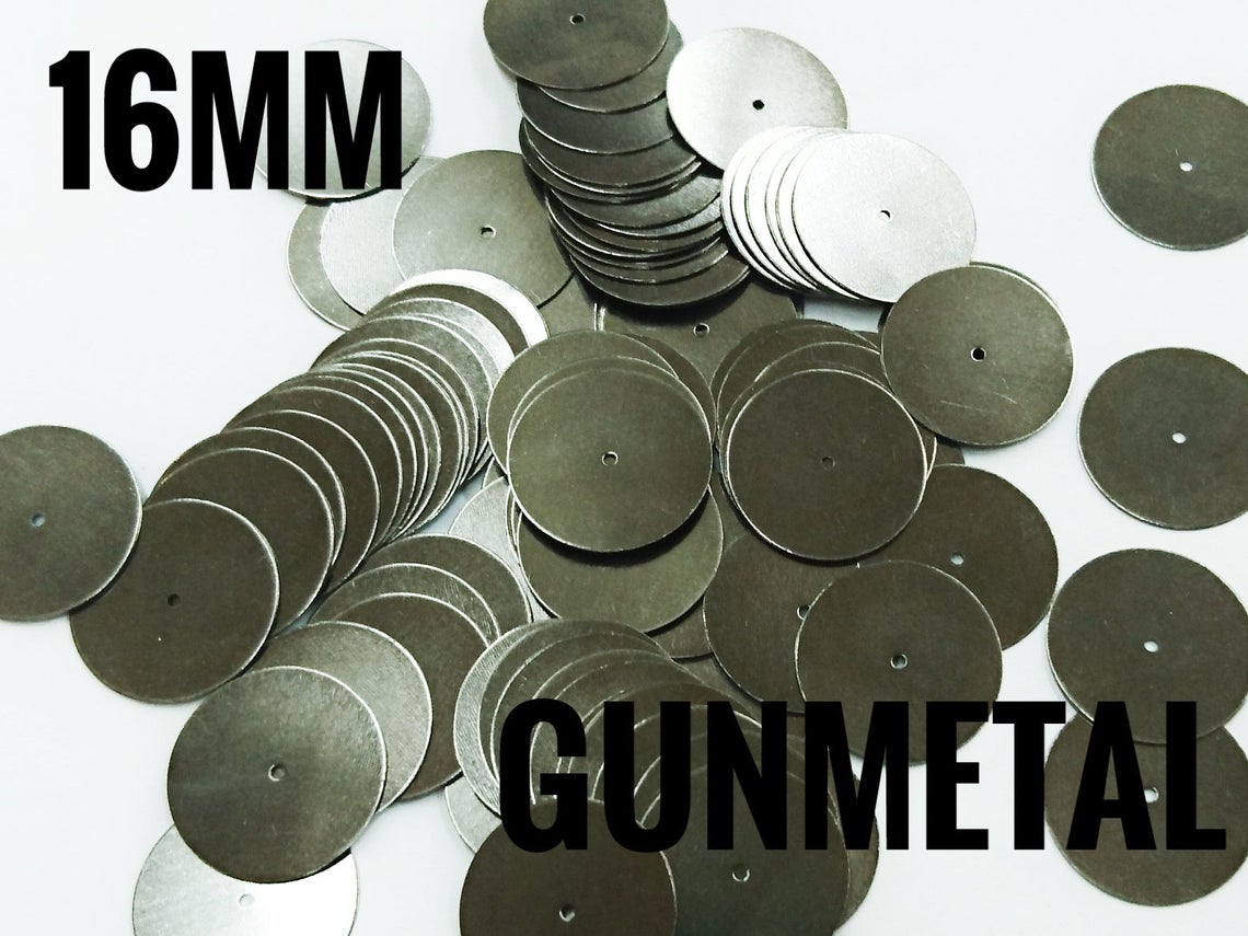 特價, 圓銅片, 16mm, 中孔, 36個