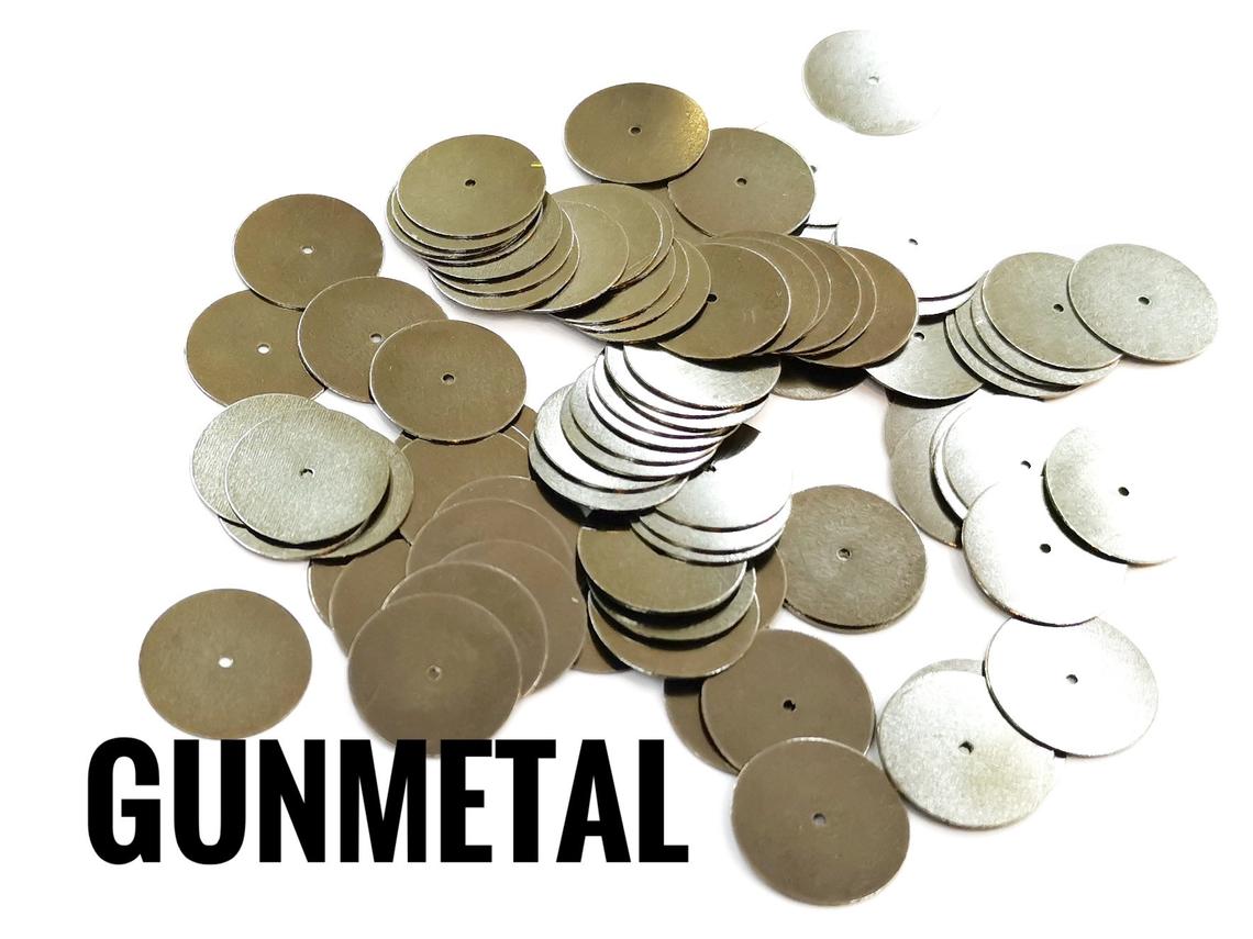 特價, 圓銅片, 14mm, 中孔, 50個