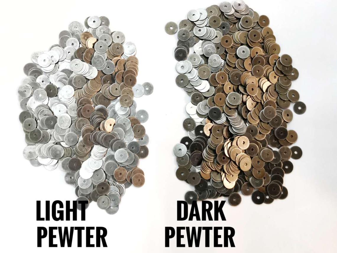 特價, 圓銅片, 6mm, 中孔, 200個