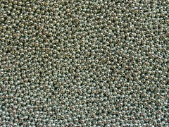 Brass Bead, 2.4mm, Round, 288 Pieces Per Pack - amakeit bead 天富