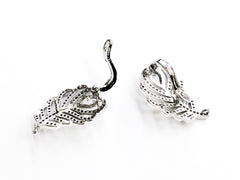 鏈墜扣, 閃石啪扣，17x24mm