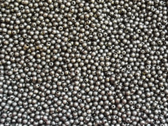 Brass Bead, 2.4mm, Round, 288 Pieces Per Pack - amakeit bead 天富