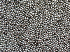 Brass Bead, 2.4mm, Round, 288 Pieces Per Pack - amakeit bead 天富