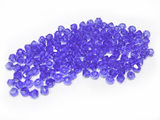 Bicone Glass Bead, 4mm, Royal Blue, 144 Pcs | 雙尖水晶玻璃, 4mm, 中藍, 144粒